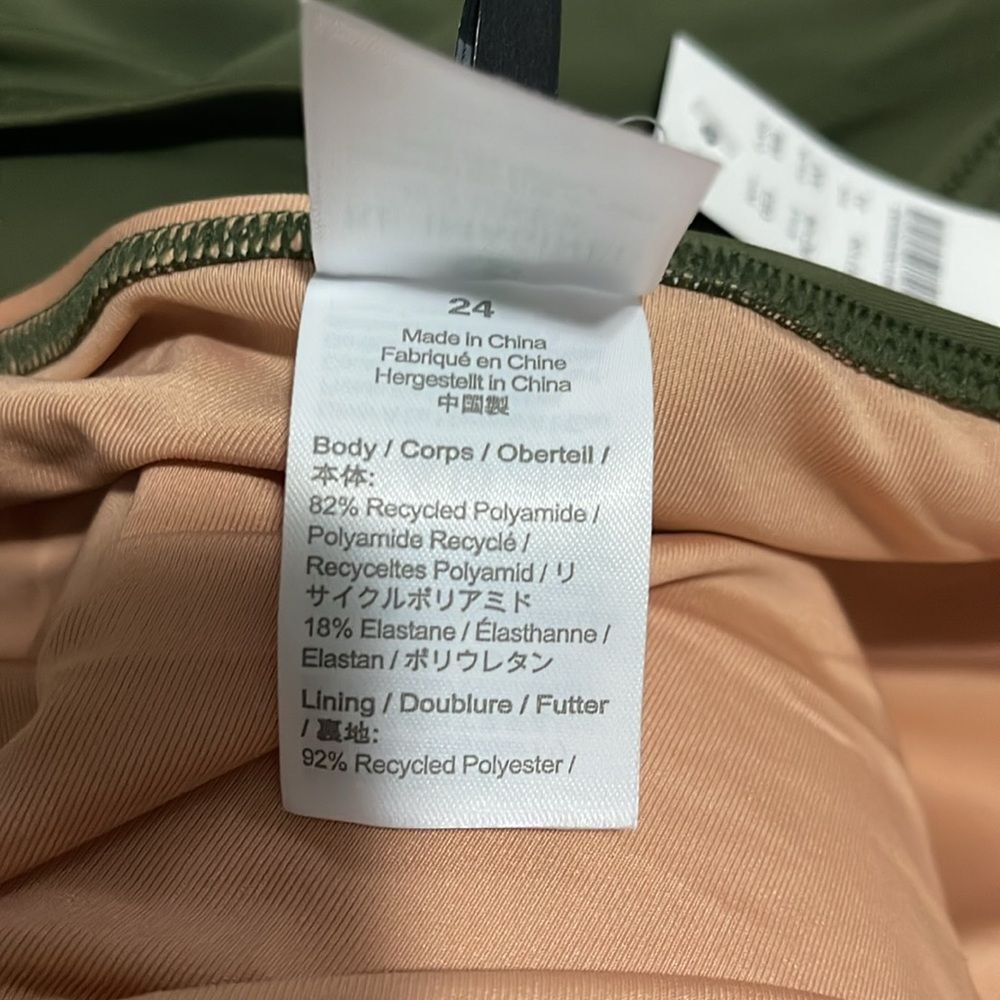 NWT- J Crew- 24+ One Shoulder One Piece Ruched Swimsuit - Picture 10 of 10